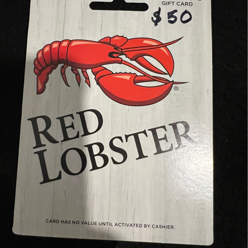 $50 Red Lobster Gift Card